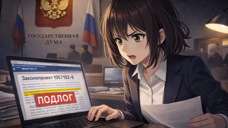 подлог закона госдума